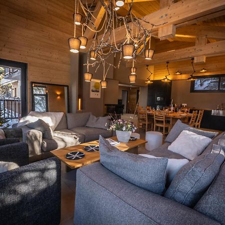 לה פלאנייה Chalet Du Bois Melay - Piscine - Proche Pistes - 15 Personnes מראה חיצוני תמונה