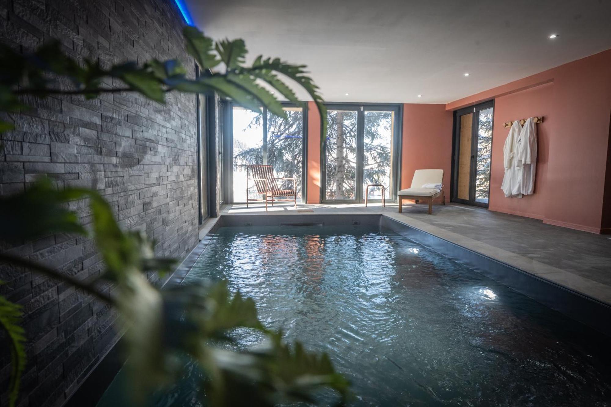 לה פלאנייה Chalet Du Bois Melay - Piscine - Proche Pistes - 15 Personnes מראה חיצוני תמונה